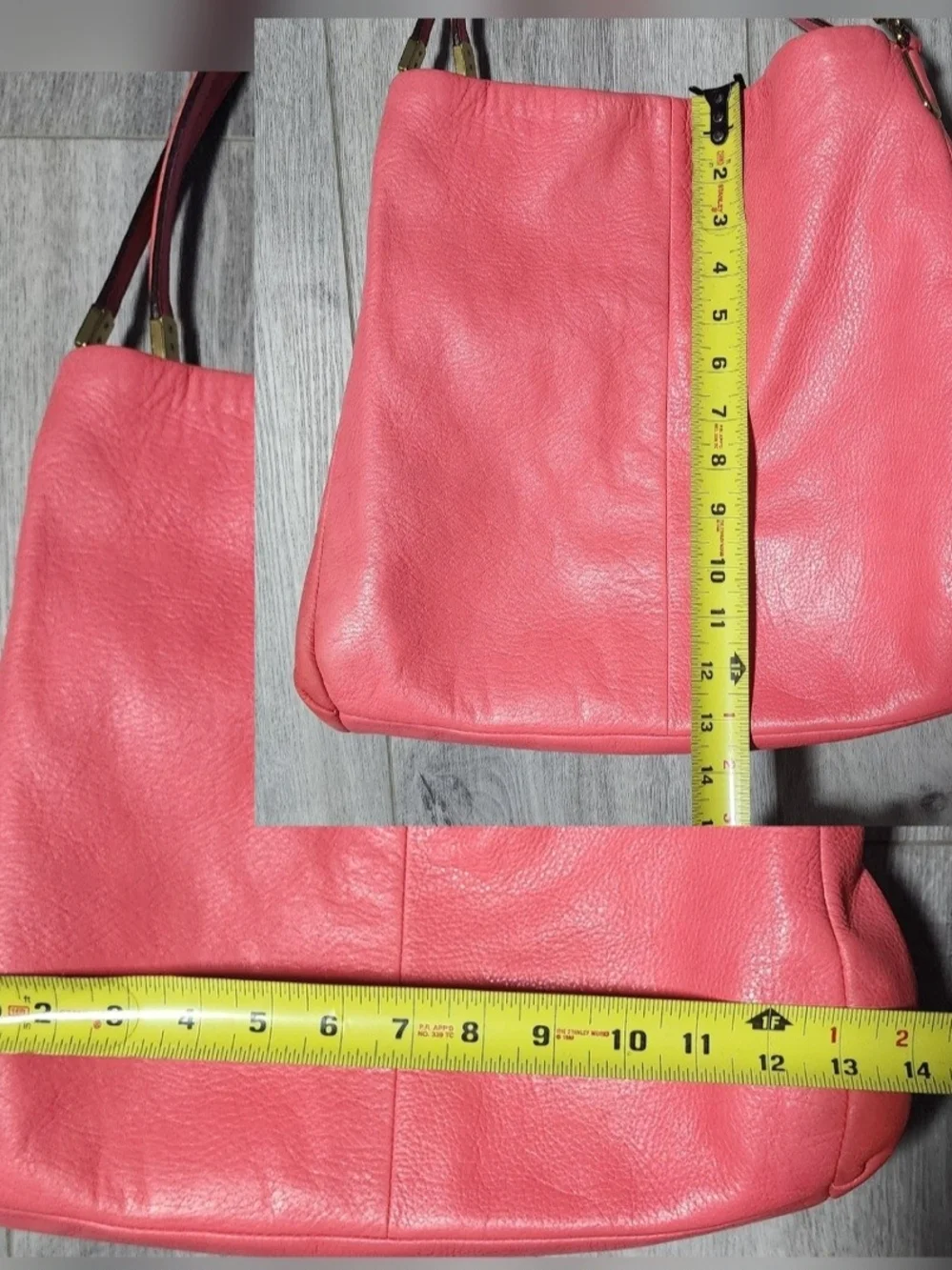 Coach Madison Pheobe Pink Leather Hobo Shoulderbag Purse